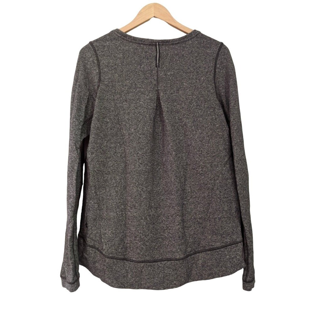 Lululemon Exhalation II Heathered Pullover Size 10 - Picture 5 of 9